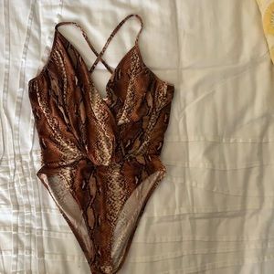 Snakeskin Bodysuit